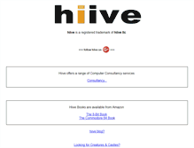 Tablet Screenshot of hiive.com